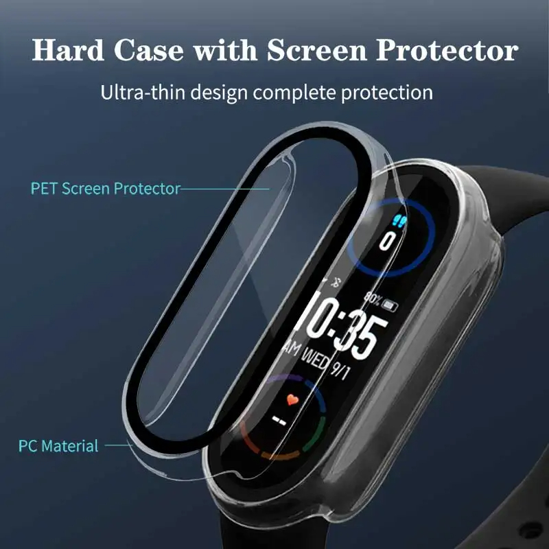 Gehärtetes Glas + PC-Schutzhül – Smartwatch Watches Price Bewertung und Preis