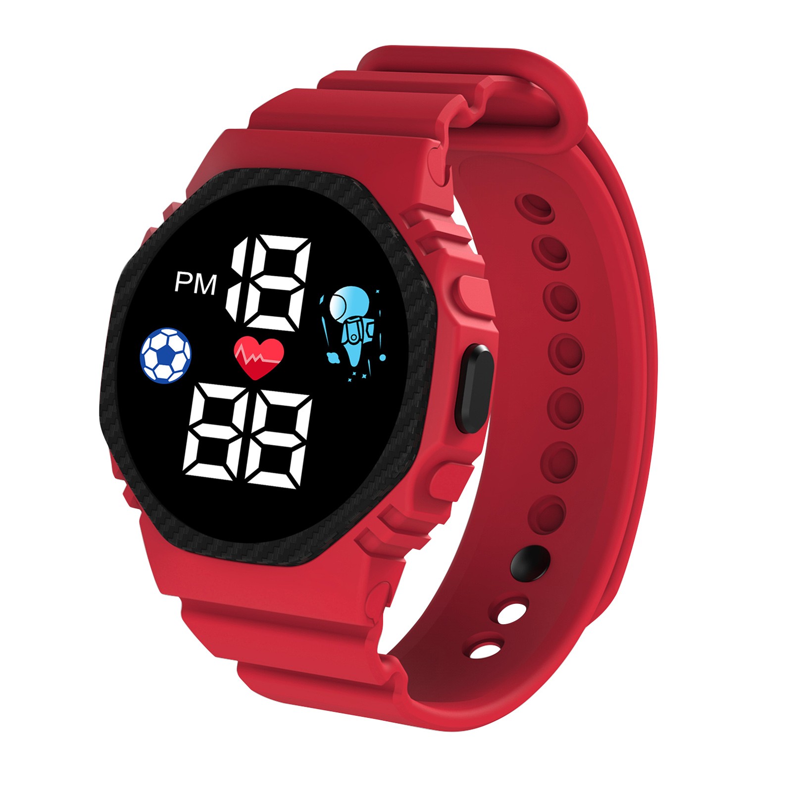 Mehrfarbige Smartwatch für Kin – Smartwatch Digital Watches For Kid Girl Bewertung und Preis