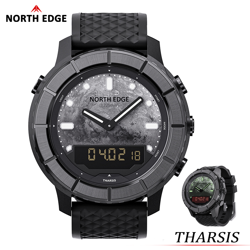 NORTH EDGE 2026 THARSIS Herren – Altimeter Compass Watch Bewertung und Preis