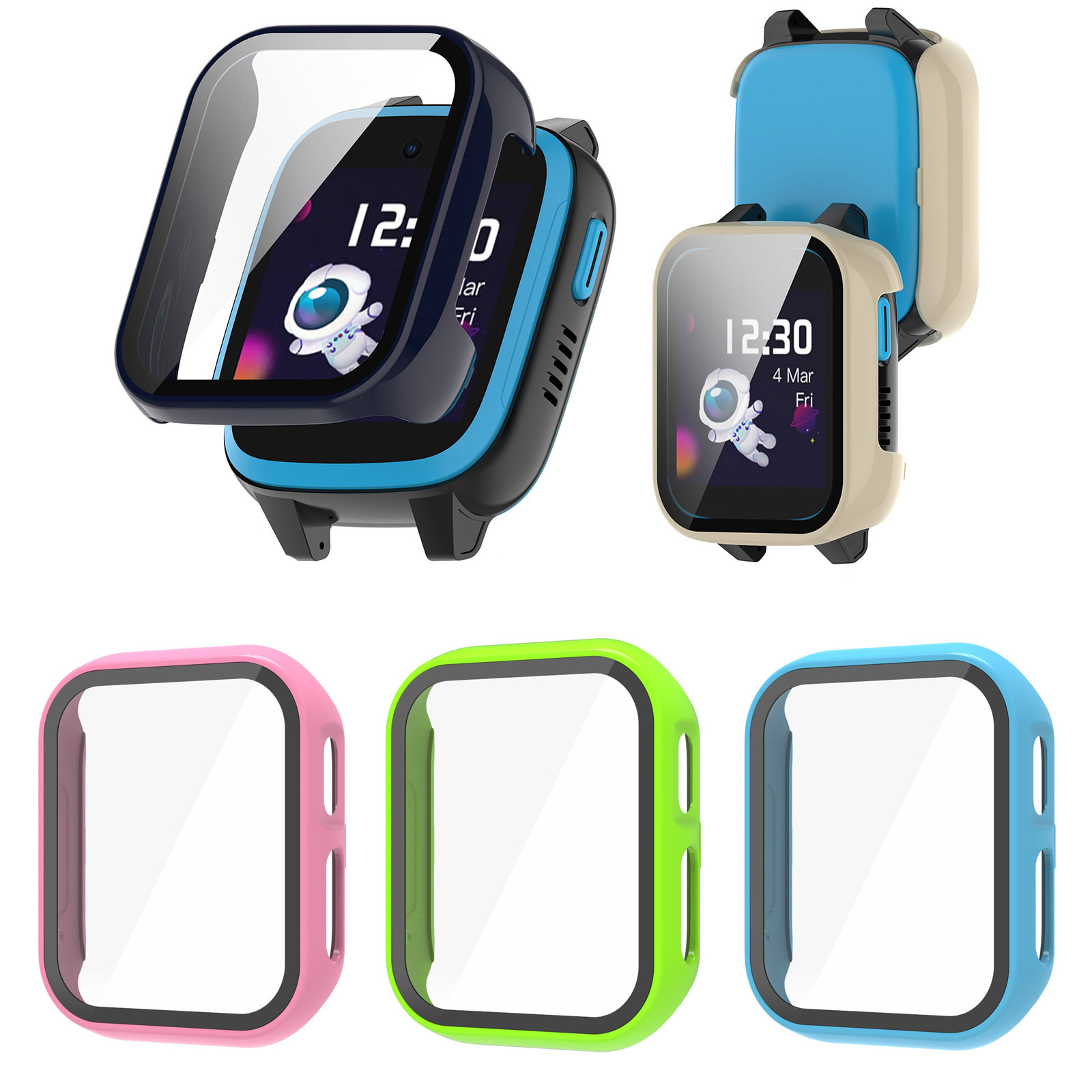 Hard Edge Shell Glas Displays  – Smartwatch Watches For Kids Bewertung und Preis