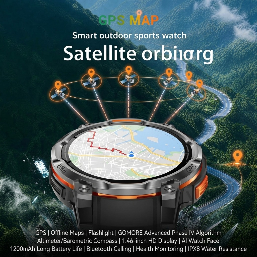 Neue All-Terrain Offline-Karte – Watch Vs Smartwatch Bewertung und Preis