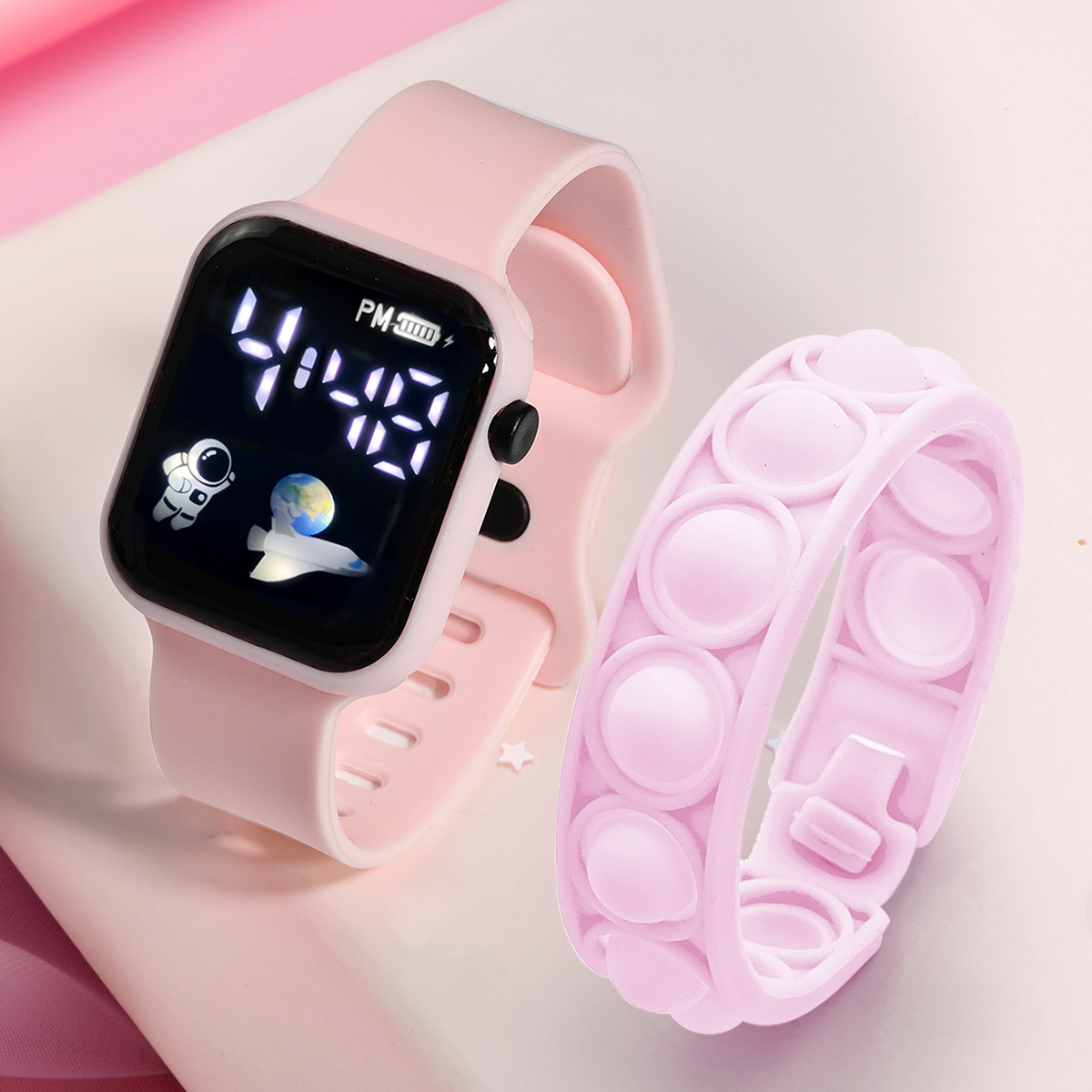 2 Stück Kinder Smartwatch Armb – Smartwatch Watches For Girls Bewertung und Preis